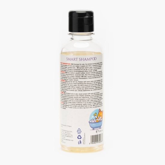 Șampon pentru pisici, aromă de lămâie 0.25l