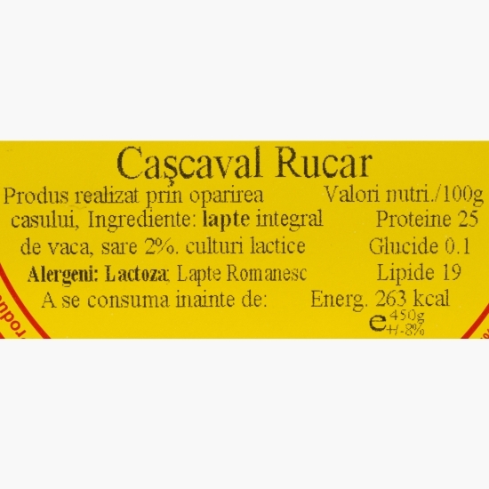 Cașcaval Rucăr 450g