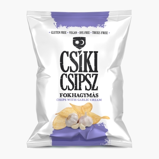 Chipsuri din cartofi cu gust de usturoi 70g