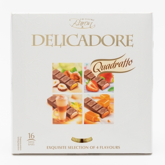 Batoane de ciocolată cu 4 tipuri de creme 200g
