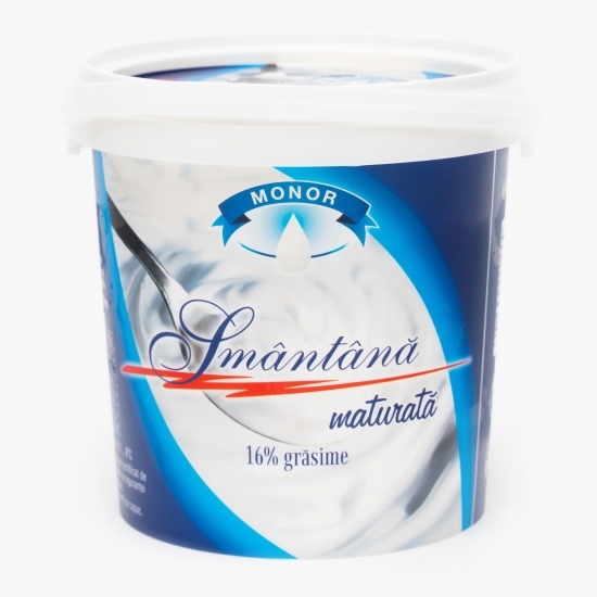 Smântână maturată 16% grăsime 900g