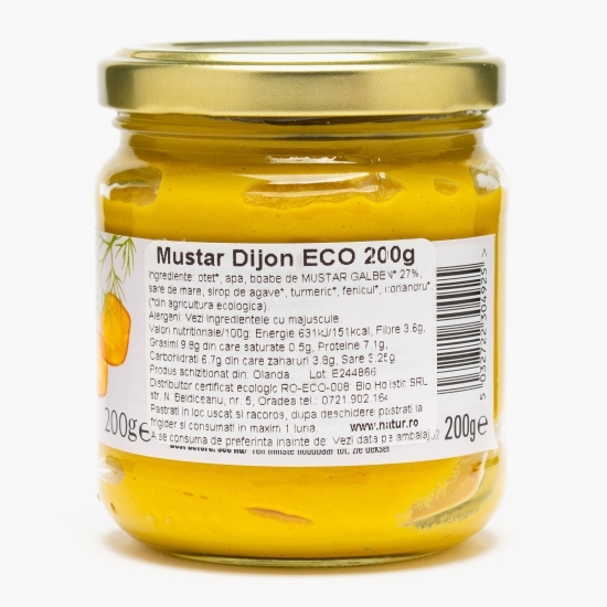 Muștar Dijon eco 200g