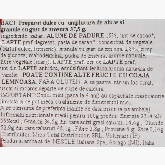 Praline Red Tube Amore & Passione 37.5g