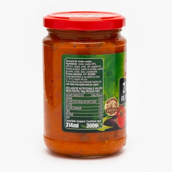 Zacuscă de vinete coapte 300g