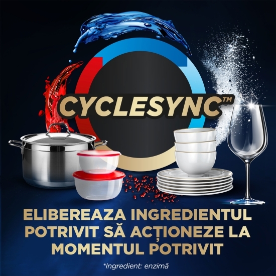 Detergent capsule pentru mașina de spălat vase Finish Ultimate Plus, 54 spălări