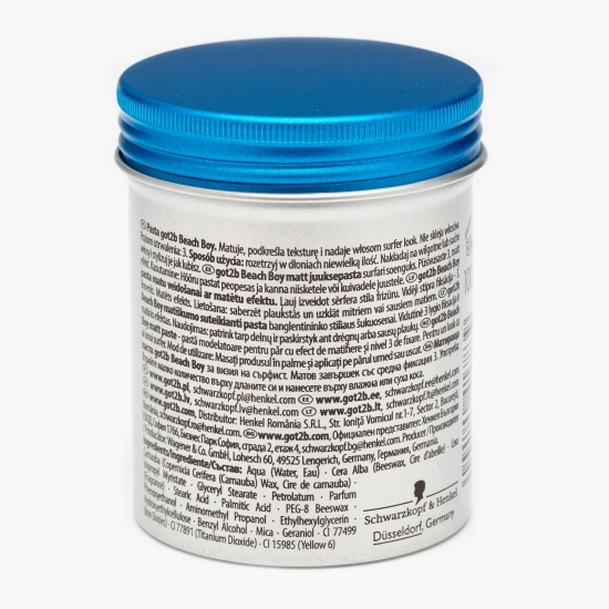 Pastă modelatoare pentru păr Beach Boy 100ml