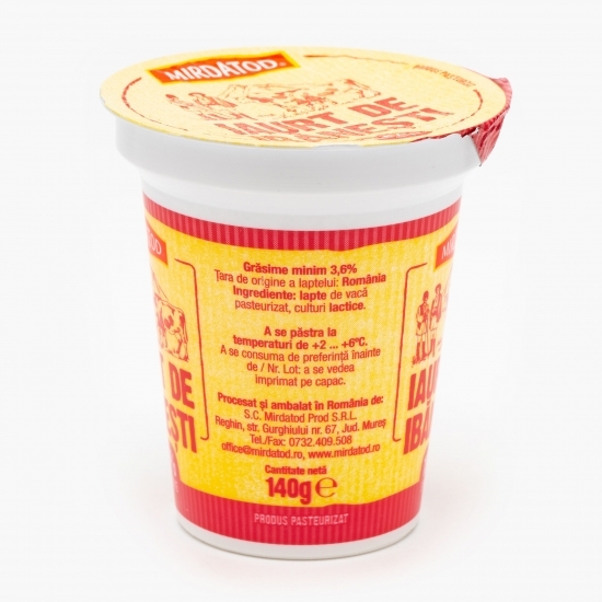 Iaurt de Ibănești, 10% grăsime, 140g