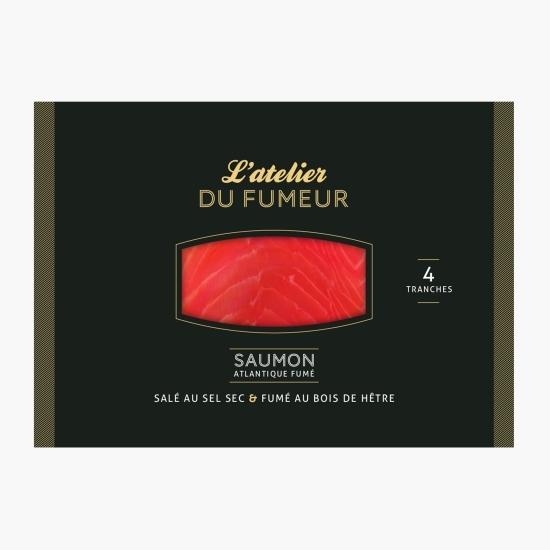 Somon afumat de Atlantic 140g