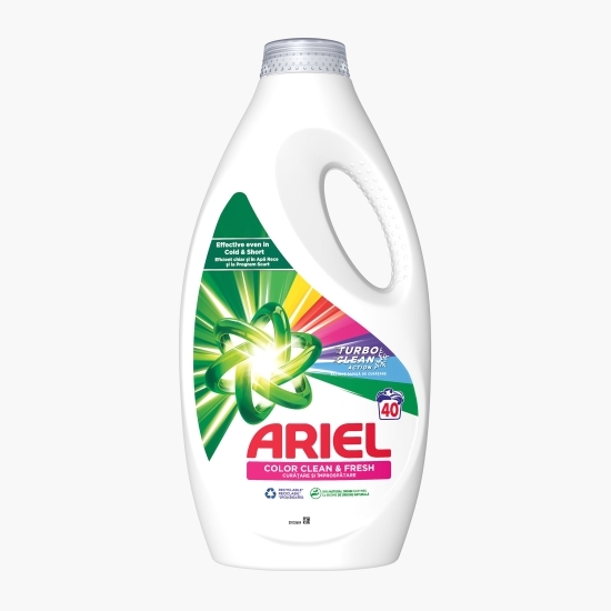 Detergent de rufe lichid Color Clean & Fresh, 40 spălări, 2l