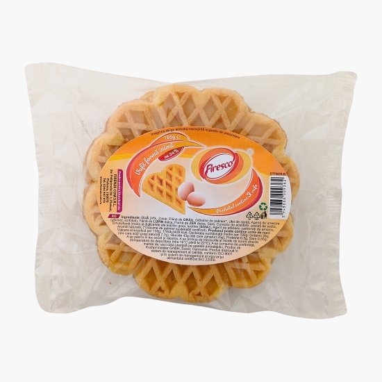 Vafă formă inimă, 3 buc, 165g