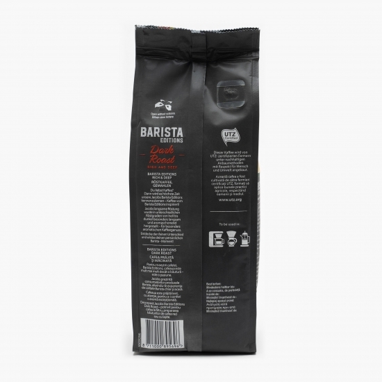 Barista Dark Roast 225g, cafea prăjită și măcinată 