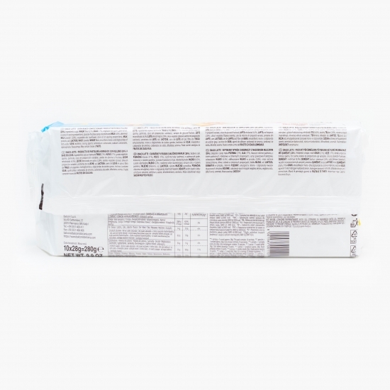 Mini prăjituri cu umplutură de lapte, 10 buc x 28g