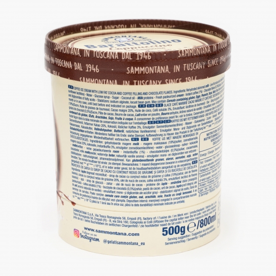 Înghețată de cafea cu sirop de cacao 500g