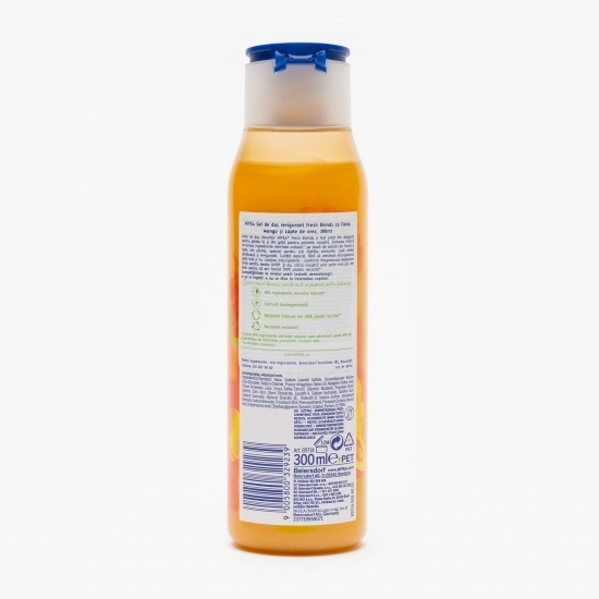 Gel de duș revigorant, piersică și mango, Fresh Blends 300ml