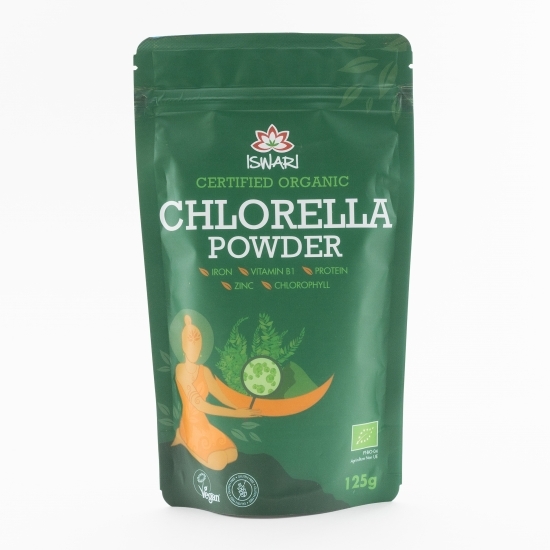Chlorella eco sub formă de pulbere 125g