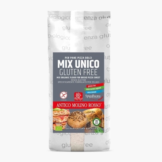 Făină eco fără gluten pentru pâine, pizza, deserturi 500g