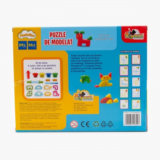 Puzzle de modelat 36+ luni
