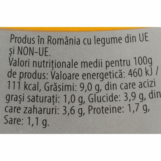 Zacuscă cu gălbiori 290g
