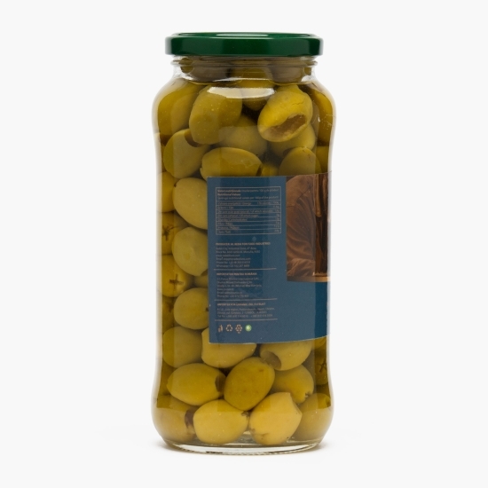 Măsline verzi fără sâmburi, 580g