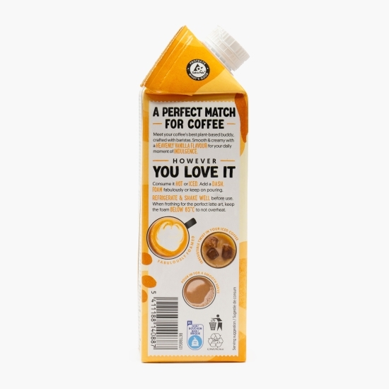 Băutură din ovăz și soia cu aroma de vanilie Barista, 0.75l
