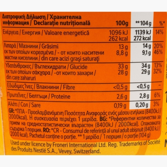 Înghețată Pralines & Cream 150ml (104g)