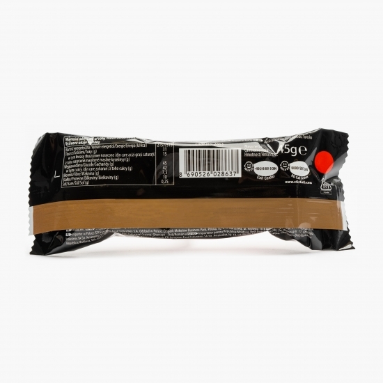 Baton cu ciocolată neagră și arahide 45g