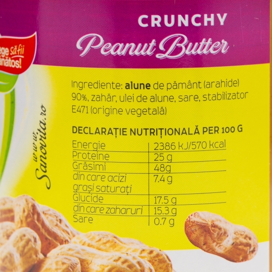Pastă de alune crocantă 375g