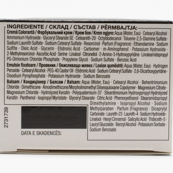 Vopsea de păr permanentă Professional Performance 4-8 șaten ciocolatiu 115ml