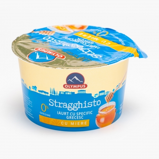 Iaurt cu specific grecesc cu miere 0% grăsime 150g