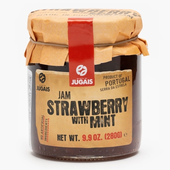 Gem tradițional Portughez de căpșuni cu mentă 280g