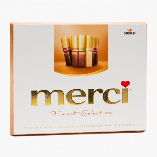 Mini ciocolate asortate Finest Selection 4 sortimente, 210g