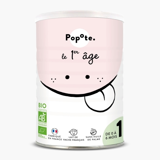 Lapte praf eco pentru sugari (Etapa 1), 0-6 luni, 400g