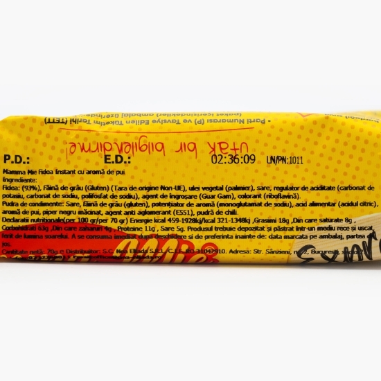 Supă instant noodles cu aromă de pui 75g