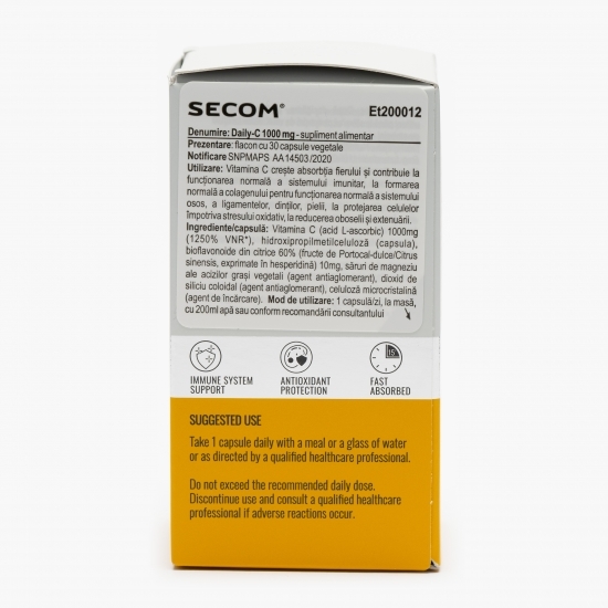 Daily-C 1000mg, 30 capsule