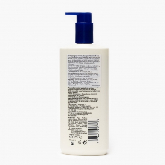 Loțiune de corp intens hidratantă cu uleiuri hrănitoare pentru piele uscată Deep Moisture 400ml