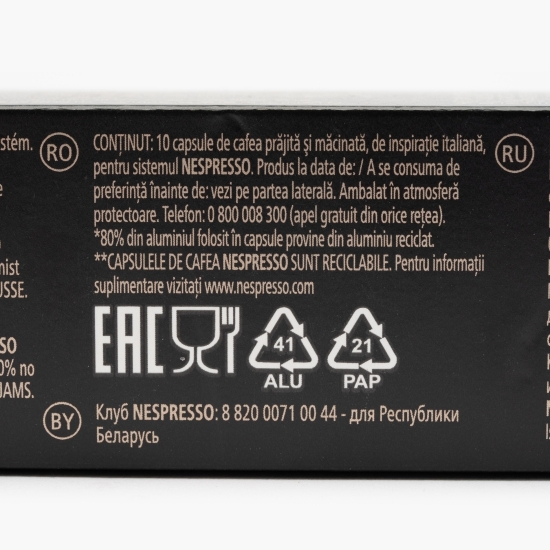 Ristretto 10 băuturi, capsule cafea