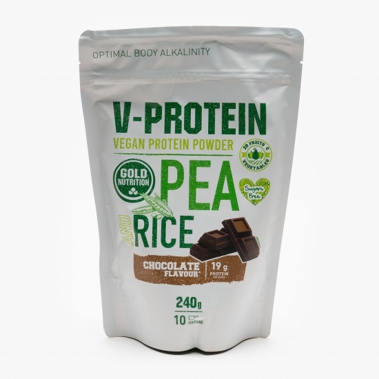 V-Protein cu aromă de ciocolată 240g