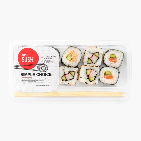 Platou sushi Simple Choice 8 buc, 172g