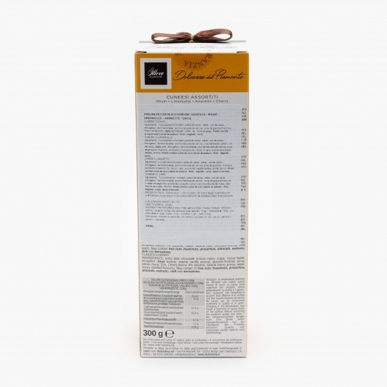 Praline Cunesi (rom, limoncello, amaretto, cireșe) 300g