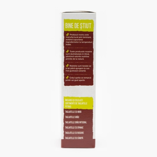 Tagliatelle ecologice spelta integral 250g