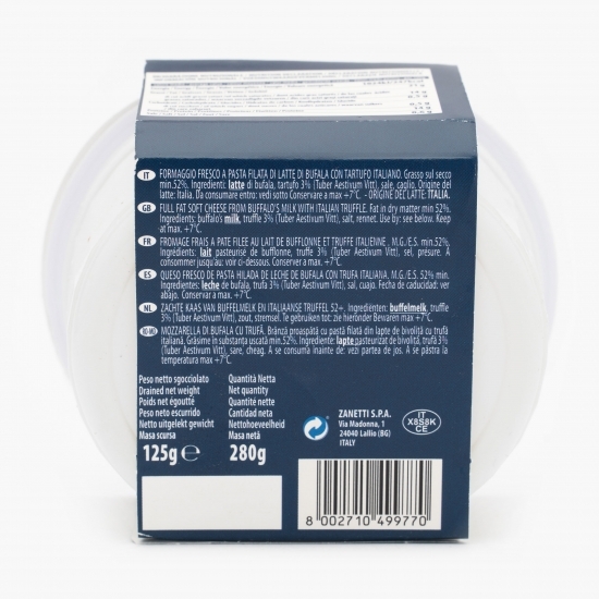 Mozzarella de bivoliță cu trufe 125g
