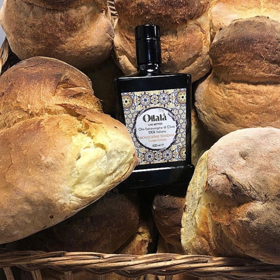 Ulei de măsline extravirgin monovarietal Peranzana King Altamura, 100% italian, 0.5l