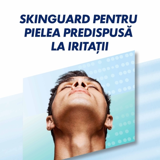 Aparat de ras SkinGuard Sensitive, 1 mâner + 2 rezerve