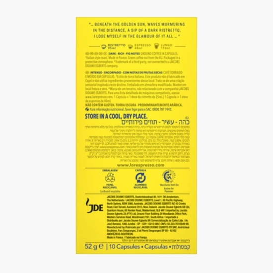 Espresso Capri 10 băuturi, 52g, capsule cafea