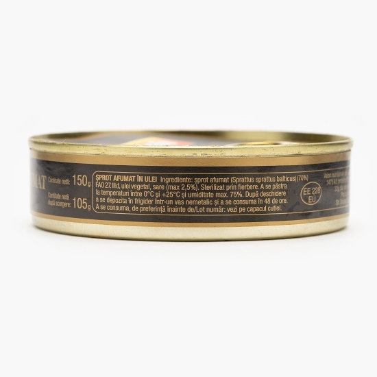 Șprot afumat în ulei 150g