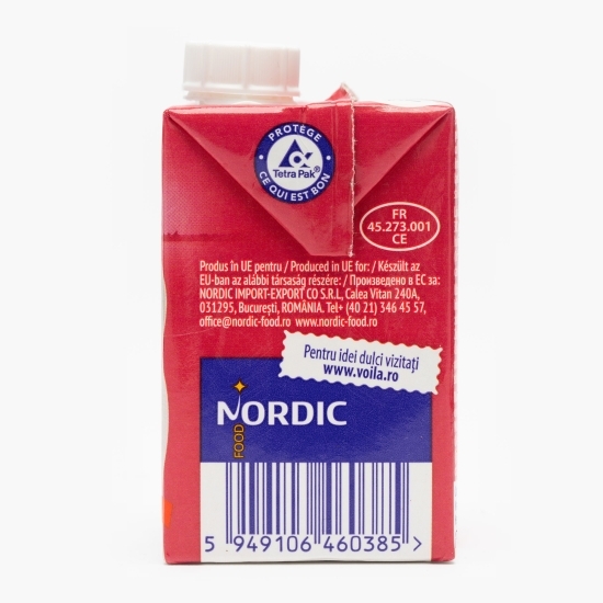 Smântână lichidă pentru frișcă, neîndulcită, 30% grăsime 200ml