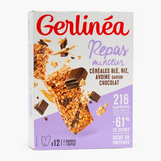 Batoane proteice cu cereale și ciocolată, 372g