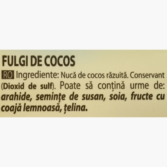 Nucă de cocos răzuită 100g
