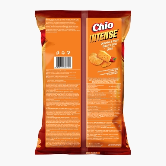 Chipsuri cu gust de cașcaval și chili, Intense 130g