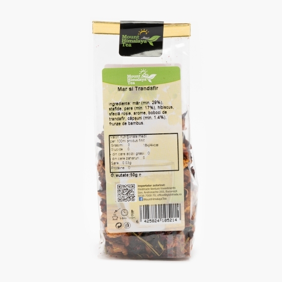 Ceai măr și trandafir 50g